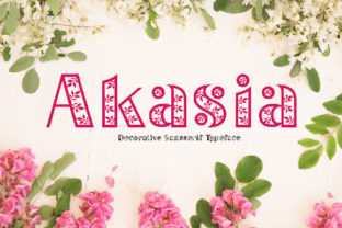 Akasia: The Botanical Font for Natural Branding