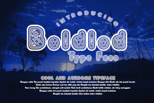 Boldlod: A Unique Decorative Typeface for Creative Brands