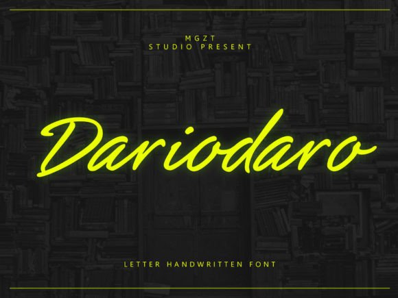 Dariodaro: A Warm, Sophisticated Font for Small Business
