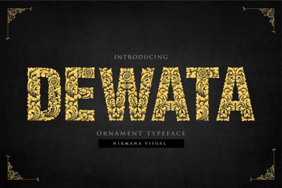 Dewata: A Premium Decorative Font for Business Branding