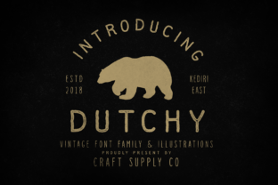 Dutchy: The Vintage Font for Bold Branding