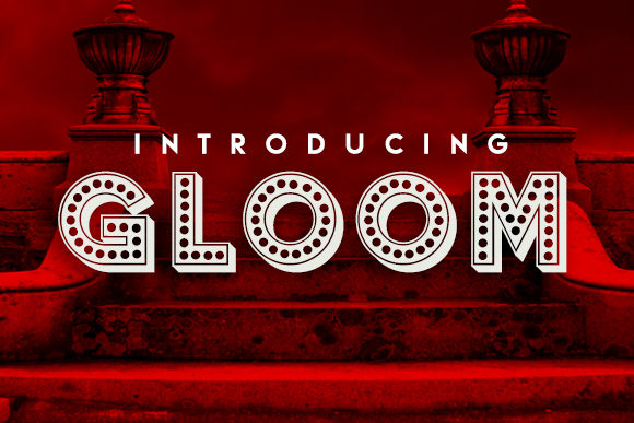 Gloom: A Neon Decorative Font for Bold Branding