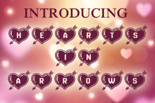 Hearts in Arrows: A Romantic Typeface for Your Brand