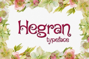 Hegran: A Fun Hand Drawn Typeface for Campaigns