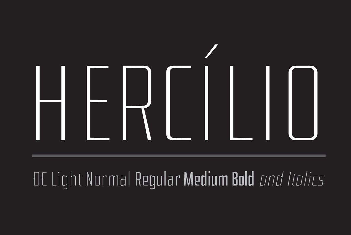Hercílio: A Modern Serif Font for Polished Branding