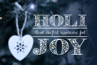 Holijoy: A Hand Crafted Typeface for Fun Campaigns