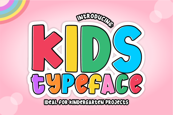 Kidstypeface: A Playful Bold Display Font Review