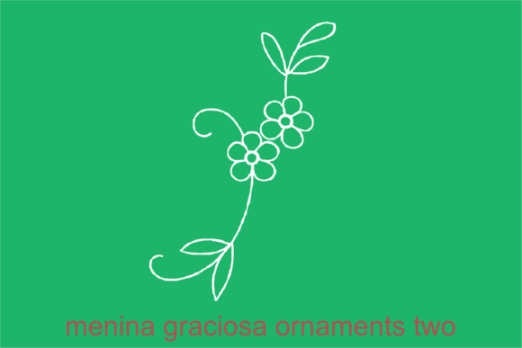 Menina Graciosa Ornaments: A Regal Font for Business