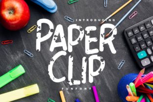 Paper Clip: The Imperfect Decorative Typeface for Campaigns