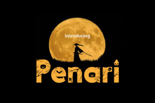 Penari: A Spooky Decorative Typeface for Halloween Design