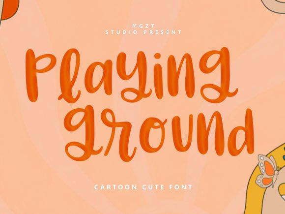 Playing Ground: A Playful Font for Business Branding
