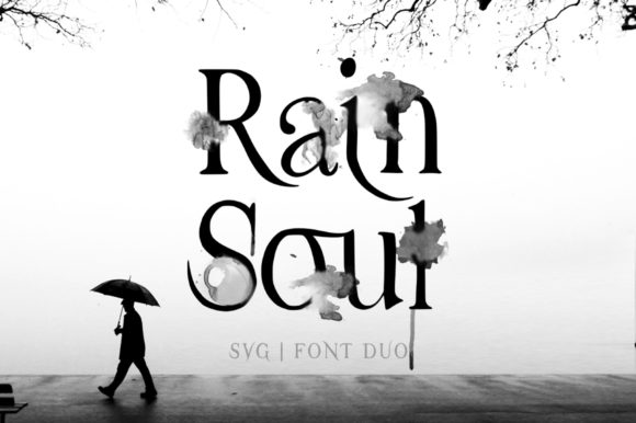 Rain Soul: A Melancholic Decorative Font for Campaigns