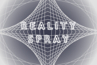 Reality Spray: A Semi-Transparent Typeface for Modern Branding