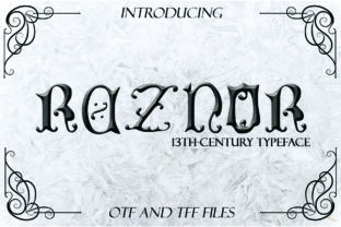 Reznor: A 13th-Century Blackletter for Modern Web Design