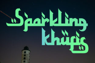 Sparkling Khufis: A Decorative Font for Campaigns