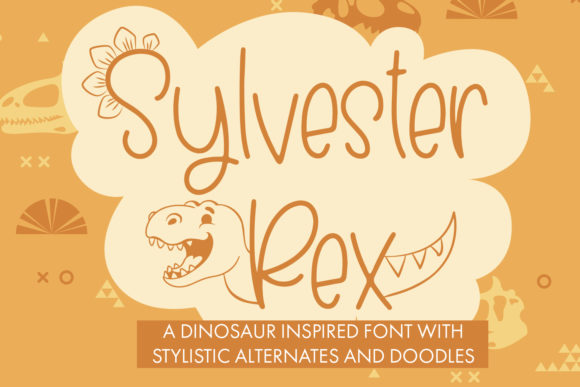 Sylvester Rex: A Cute Duo Font for Kids Branding