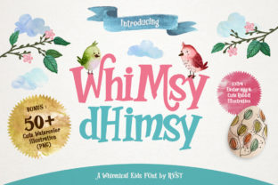 Whimsy Dhimsy: A Playful Font for Editorial Design